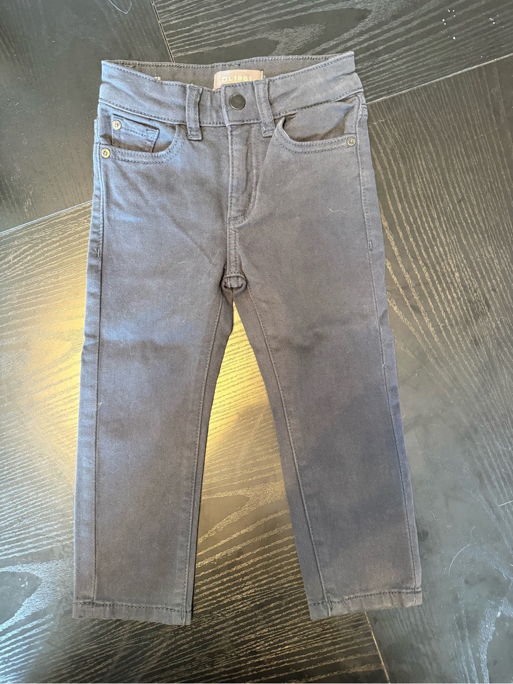 DL1961 Kids Navy Pull‑On Jeggings